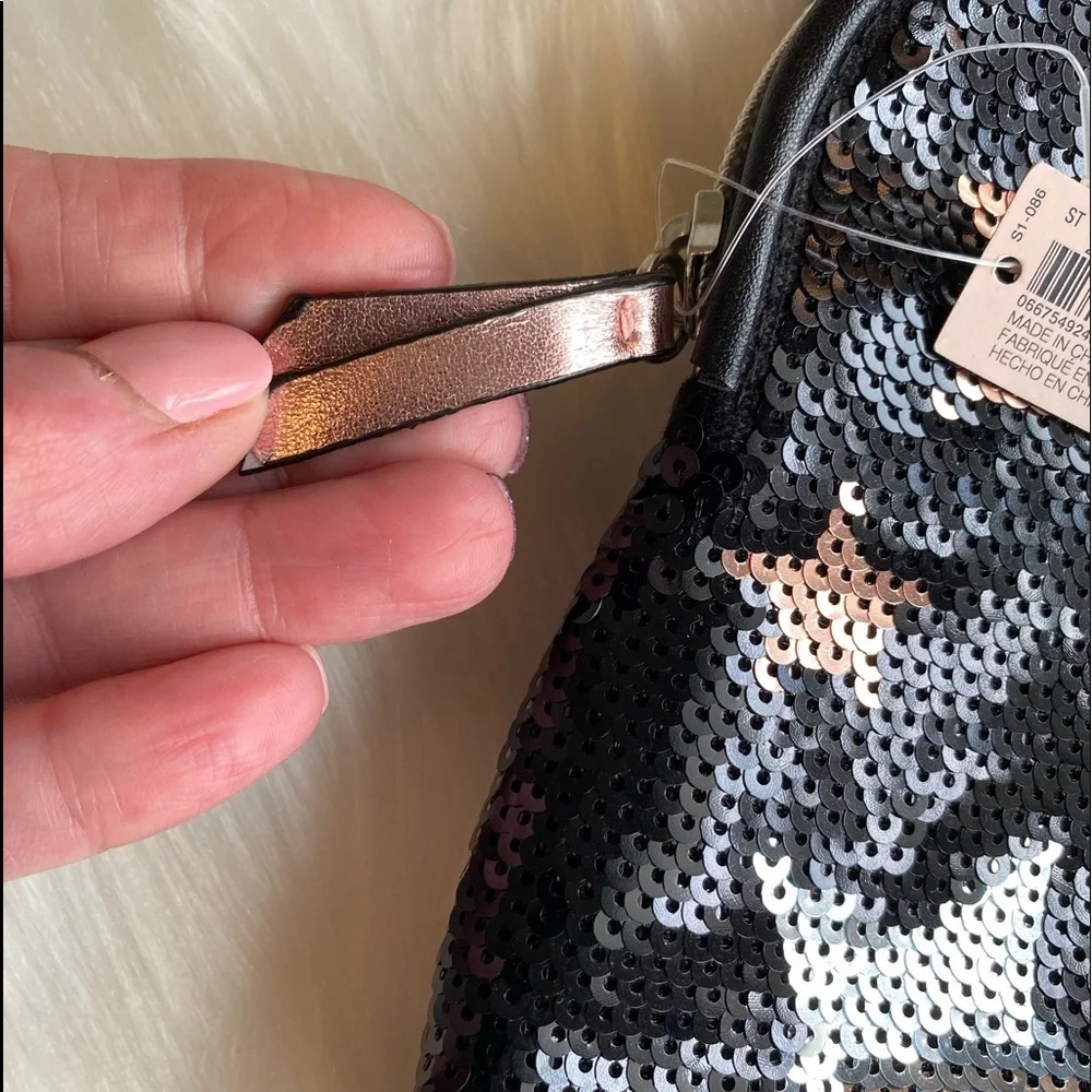 NWT Victoria Secret Life Of the Party Sequence Bag